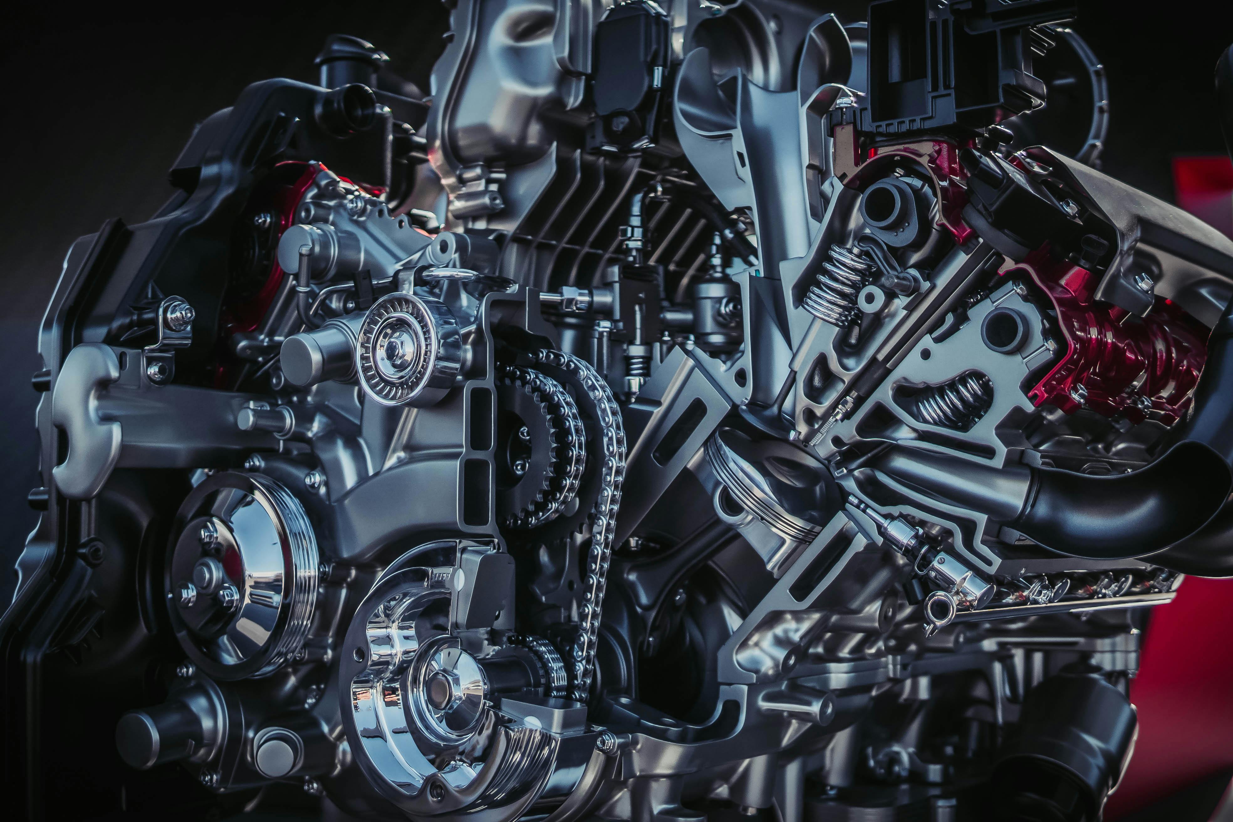 Engine pistons, gaskets and timing kits